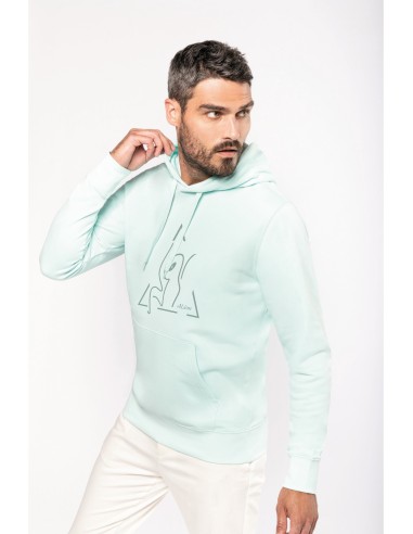 Sweat-shirt écoresponsable à capuche homme