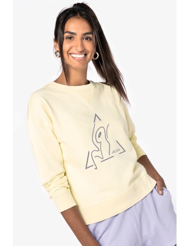 Sweat-shirt oversize femme